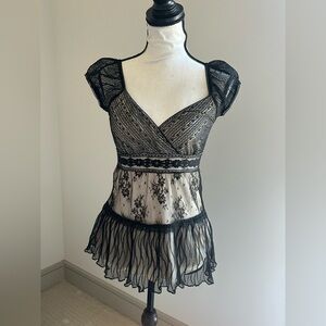 Studio Black Lace Chemise